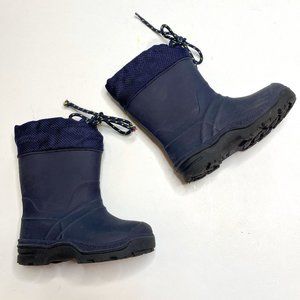 Snowmaster boy's navy size 10 all weather boots.